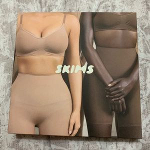 SKIMS core control short mid thigh color orche